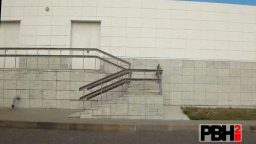 This Jumping Over The Stairs Kid