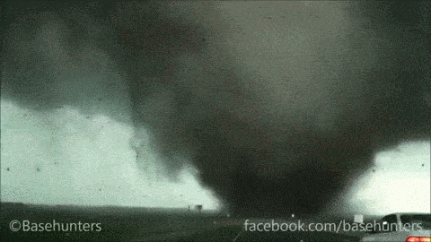 Driving Into A Tornado
