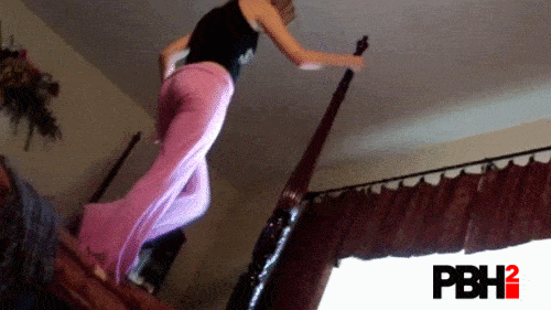 pole dance went wrong