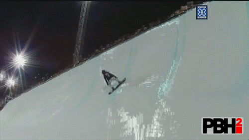 This winter games skater