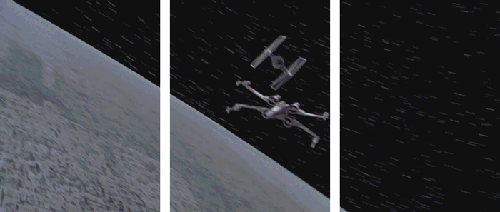 Split Depth 3D GIFs Star Wars
