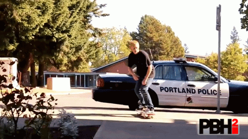 skateboarding nutshot